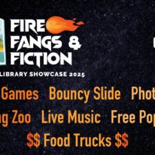 Hurst Public Library Showcase: Fire, Fangs, and Fiction!